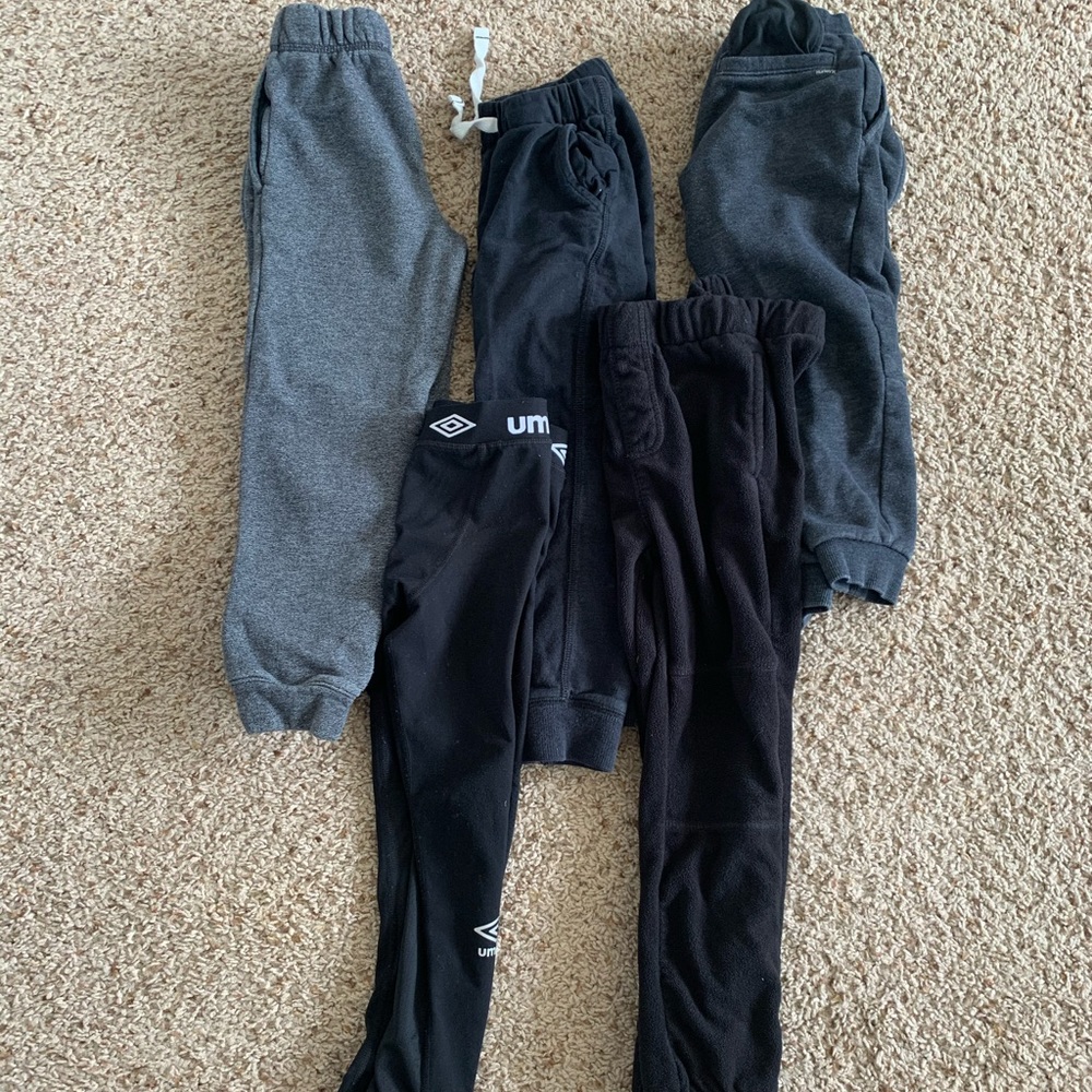 Boys 5t sweat pants bundle